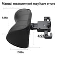 thumbnail image 6 of Adjustable U-Shaped Car Headrest Pillow, 180° Head Neck Pillow for Driving Support Seat Ergonomic Design Leather Comfortable Short Trips Supporting Long Ride Travel Sleeping Essentials, 6 of 7