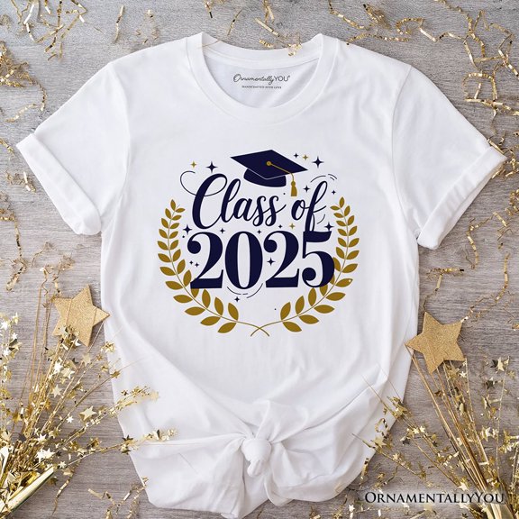 Class of 2025 Shirt, Graduate Tee For High School Senior, College Senior, End of School
