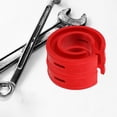 thumbnail image 3 of BESTYASH 2Pcs Vehicle Shock Absorber Red Coil Spring Buffer Cushions Lightweight Design, 3 of 6
