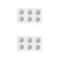 thumbnail image 3 of Ounissouiy Molde de silicona antiadherente para hornear queso, molde reutilizable para pasteles, gelatina, Mousse, bandeja para hacer galletas, herramienta No.02 2piezas Ounissouiy CBP183395, 3 of 6