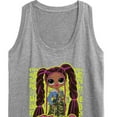 thumbnail image 3 of LOL OMG! Fashion Dolls - Fierce Graffiti - Women's Racerback Tank Top, 3 of 5
