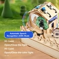 thumbnail image 4 of ACEBOTT QE001 ESP32 Kit de Démarrage Maison Intelligente avec Arduino/acecode(Éracle) - Plus, Kit de Codage Domotique Électronique, Ensemble de Capteurs de Construction Maison en Bois DIY, Ensemble Éducatif STEM pour Enfants 12+, 4 of 6