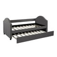 thumbnail image 3 of Harper & Bright Designs Upholstered Sofa Daybed, Twin Trundle Bed with Wood Slat Support Platform, 3 of 8