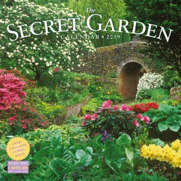 Secret Garden Wall Calendar 2019
