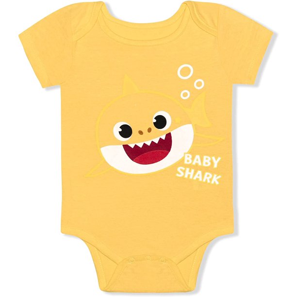 Nickelodeon Baby Shark Short Sleeve creeper, Babys Creeper