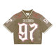 thumbnail image 1 of Nueva camiseta de jersey americano con empalme de oliva personalizada para hombre, camiseta de malla de béisbol deportiva nueva de estilo hip-hop Y2K de tendencia de calle alta para hombre, 1 of 1