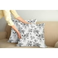 thumbnail image 3 of Ambesonne Vintage Throw Pillow Cover 2 Pack, New Modern Art, 24", White and Black, 3 of 6