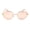 Gold Light Mirror Pink, variant on 90s Luxury Jewel Chain Arm Oval Gangster Metal Rim Sunglasses Rose Gold Brown Pink