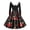 #12,Black, variant on AOOCHASLIY Summer Clothes Womens Dresses Women Dress Long Sleeve Christmas Printed Furry V-Neck Draw Back Swing Dress for Home Casual Work Play