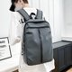 thumbnail image 3 of Conjunto de mochila Bolsa Sólida Mochila Conjunto Oxford Estudiante Mochila Con Bolso Y Bolígrafo Gris 3 Piezas, 3 of 7