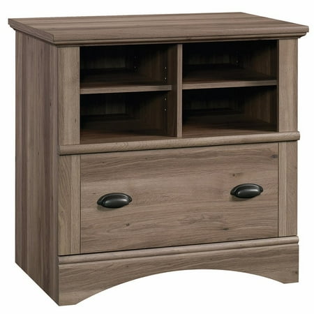 Pemberly Row 1 Drawer Lateral File Cabinet In Salt Oak Walmart