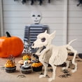 thumbnail image 4 of amlbb Halloween Decoration Halloween Skeleton Horror Decorations Simulation Animals Skeleton Ornaments Bar Haunted House Decoration Dog Skeleton on Clearance, 4 of 6