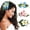 E, variant on 3 Pcs Flower Hair Clips - Flower Hair Pins Large Hair Flowers For Women Hawaiian Hair Accessories Wedding Hair Piece