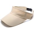 thumbnail image 1 of ZHAOCHENG VISOR CAPgorra anti-UV para hombres y mujeresgorra deportiva de secado rápidogorra ultraligeraviseraGolfTenisciclismovisorCAPVISORcongorra de béisbol para correrSummerBigBrightBeachCap (beig, 1 of 4