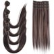 thumbnail image 5 of 7pcs Women Straight Hairpieces Straight Hair Extensions Hair Accessories with Hair Clips, 5 of 5