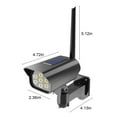 thumbnail image 3 of Wovilon Solar Lights Outdoor Waterproof Solar Powered Human Sensor Security Fake Dummy Camera With Flashing Led Outdoor Use For Garden Business, 3 of 9