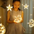 thumbnail image 2 of 3Meter Led Fairy Light Garland Ramadan EID Mubarak 12 Moon/Star Lamp 220V EU Islam Lights Curtain Decorations for Home Window, 2 of 4