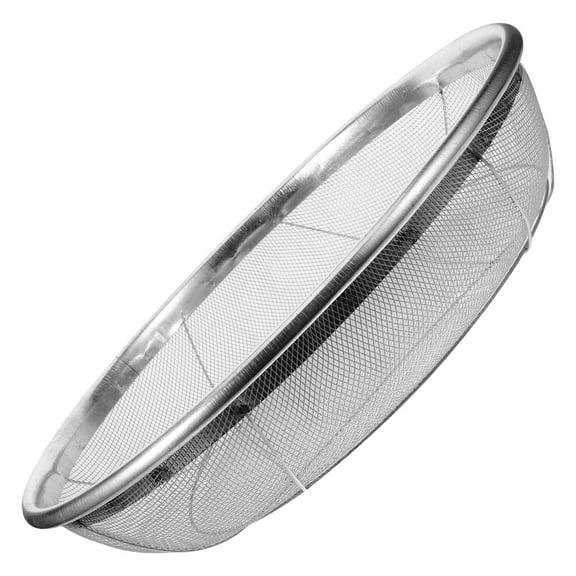 Stainless Steel Garden Soil Sifter Sieve with Mesh Screen for Rocks and Debris Removal Sifting Tool