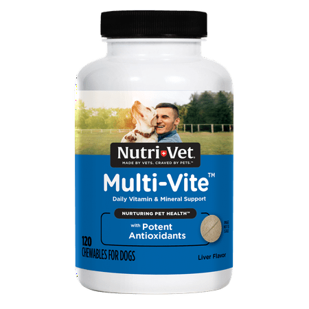 UPC: 0669125332047 | Nutri-Vet Multi-Vite Chewables for Adult Dogs