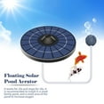 thumbnail image 3 of Aireador de estanque solar Bomba de oxígeno con manguera de aire y piedra de burbujas Aireador de es CACAGOO  Mini fuente, 3 of 7