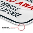 thumbnail image 6 of Customer Parking Only Sign, 12x18 Aluminum, 6 of 8