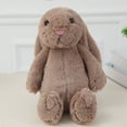 thumbnail image 1 of Comforting Rabbit Plush Toy Coffee Color Soft Toys Home Decoration Children'S Playmates 11.82 inch, 1 of 4