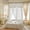 White, variant on Dome Mosquito Net, Blue French Princess Style Canopy with High-Density Mesh, Ceiling-Mounted Foldable Bed Net for Double Queen King Size Beds, Breathable Protection