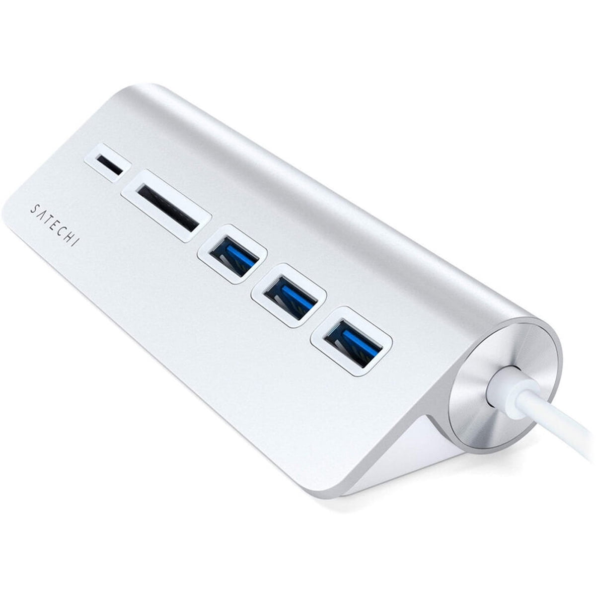 Satechi 5-In-1 USB Type-C Combo Hub for Desktop, Silver