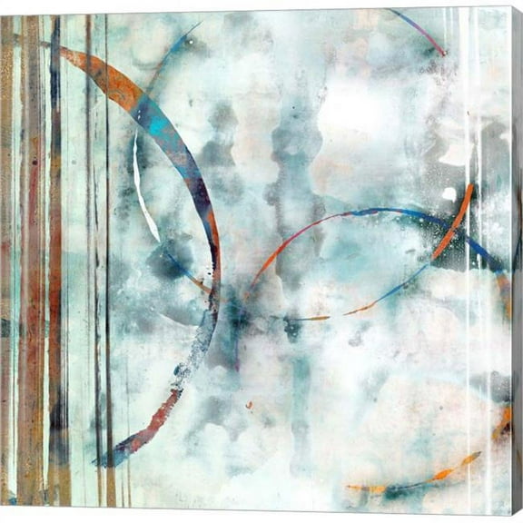 Metaverse C950488-0120000-AAAACMA Seafoam II by Edward Selkirk Canvas Wall Art - 12 x 12 in.