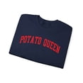 thumbnail image 3 of Potato Queen Sweatshirt Gifts Crew Neck Shirt Long Sleeve Unisex, 3 of 5
