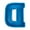 Blue 5Z3, variant on Large Alphabet Epoxy Resin Mould English Letter Alphabet Letter, Usupdd 2025 Large Alphabet Epoxy Resin Mould