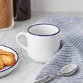 thumbnail image 4 of Mainstays Bleu jante grès 11.3oz Mug, 4 of 6