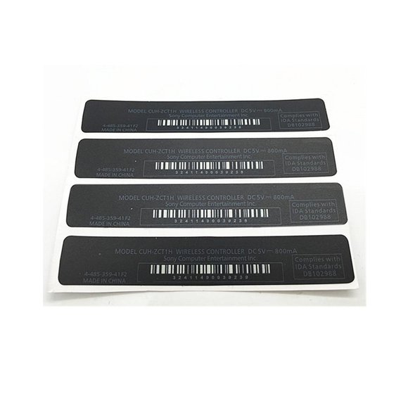JIAHAOO Custom Controller Look 5 Back Stickers, Transform Controller Easy-to-Apply Decorations for PS4