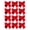 Red-RD-christmas gift, variant on ABPWLY 12 Pcs Christmas Decorations, 2.2 Inch Mini Bow Christmas Tree Ornaments, Handcrafts Gift Bows, Suitable for Christmas Trees, Home Parties Decorations