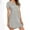 Gray, variant on URMAGIC Womens Cute Cotton Nightdress Nightgown Loose Pajamas Nightshirt Loungewear