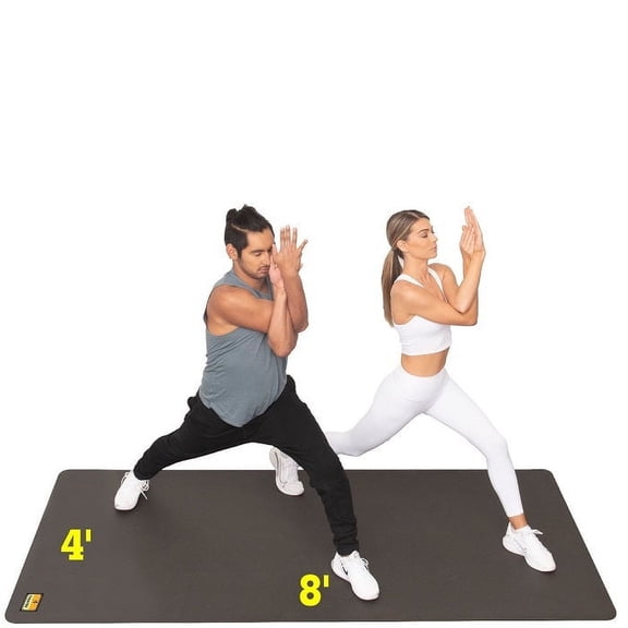 Pogamat Exercise Mat 8' x 4' x 1/4" (32 Square Feet)