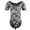 Black, variant on Men's Stylish Flat Character Tights Underwear Jumpsuit