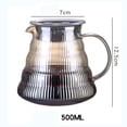 thumbnail image 3 of Jarra de café de vidrio Utensilios para café Cafetera de vertido Jarra de vertido Gris A, 3 of 5