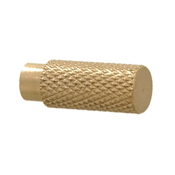 B&P Lamp® Knurled Brass Switch Knob, 5/8" Long