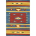thumbnail image 5 of Pasargad Home  Anatolian Kilim Hand-Woven Cotton Area Rug 6' Square Latex Free Cotton Geometric 6' Square Classic,Modern & Contemporary, 5 of 5
