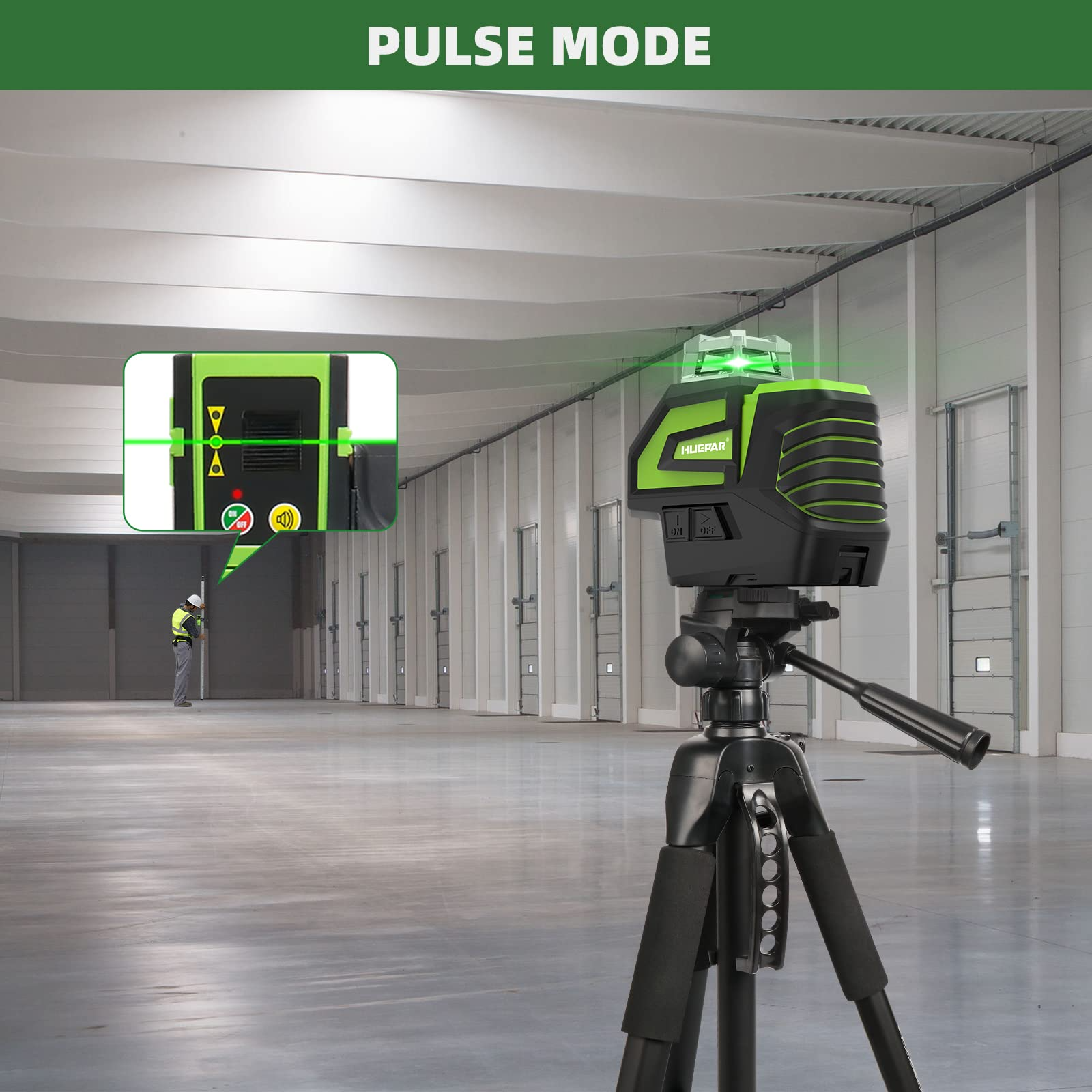 Huepar Self-Leveling Green Laser Level photo 4
