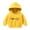 Yellow, variant on Cavosen Sweatshirts for Teens Trendy Girls Boys Toddler to Little Kids Fleece Long Sleeve Hooded Pullover Sweatshirts Heart Dog Paw Hoodies Fashion Sweatshirts Coat Blue 3T