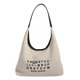 thumbnail image 1 of Bolso de hombro para mujer con bolso de mano con letras bolso de lona para el trabajo compras viajes, 1 of 9