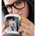 thumbnail image 2 of 3drose, Lady Agnew of Lochnaw by John Singer Sargent, 11oz Two-tone Yellow Mug, 2 of 6
