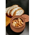 thumbnail image 2 of Cute Mini Kitchen Clay Cooking Pot - Traditional Ceramic Pot with Lid for Healthy Cooking - Multipurpose Cooking Pot Use for Home Kitchen or Restaurant- 0.6 Quarts, Small, 2 of 5