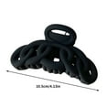 thumbnail image 4 of Large Hair Clip for Women - Durable Plastic Hair Claw with Strong Grip, Sweet & Attractive Design for Parties, Proms, Festivals, Cosplay - 10.5cm Hair Accessory for All Hair Types, 4 of 5