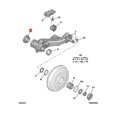 thumbnail image 4 of 517914, Rear Axle Beam Bearing Set Anti Impact Perfect Fit  for Vehicle, 4 of 8