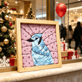 thumbnail image 3 of KRONDO DIY Fabric Art Kit, No-Sew Craft with Wooden Frame & Tucking Tool for Wall Decor & Relaxing Hobby, 3 of 6