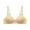 Beige bras, variant on Pimelu Bras for Women T-Shirt Bras Womens Underwire Bras Sexy Compression Minimizers Bra Push up Bra Comfort Soft Wireless Tshirt Bra Everyday Underwear
