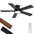 thumbnail image 1 of Ventilador de Techo Fanbulous 42" Montaje a Ras 3CCT 6 Velocidades Negro, 1 of 7